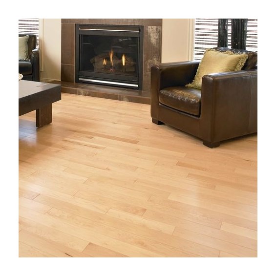 Maple Select Natural Prefinished Solid Wood Flooring Specials  at Cheap Prices